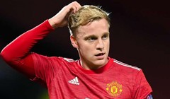 Van de Beek chính thức gia nhập Everton dưới dạng cho mượn đến cuối mùa. Ảnh MU