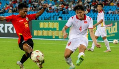 Tuyệt vời U23 Việt Nam. Ảnh VPF