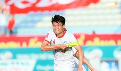 Vòng 1 V.League 2022, duy nhất Tiến Dũng là nội binh ghi bàn. Ảnh TD