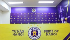 Hà Nội FC là đội bóng giàu thành tích nhất V.League. Ảnh HNFC.