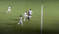 Tình huống trọng tài Hùng xử lý sai. Ảnh màn hình.