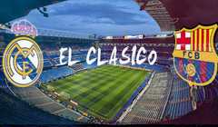 Barca hủy diệt chủ nhà Real Madrid 4-0. Ảnh AP.