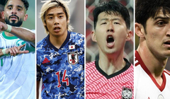 Các ông lớn châu Á đã sớm giành vé đến World Cup 2022 gồm Nhật Bản, Hàn quốc, Iran, Saudi Arabia . Ảnh AT