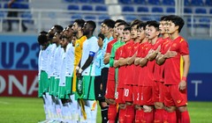 U23 Saudi Arabia-U23 VN (2-0). Ảnh VFF.