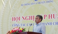 Thứ trưởng Nguyễn Minh Hồng phát biểu tại Hội nghị