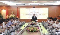 Bộ trưởng Nguyễn Mạnh Hùng phát biểu chỉ đạo Hội nghị