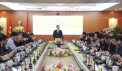 Bộ trưởng Bộ TT&TT Nguyễn Mạnh Hùng phát biểu tại Hội nghị.