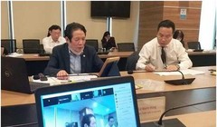 Thứ trưởng Bộ TT&TT Hoàng Vĩnh Bảo chủ trì họp trực tuyến