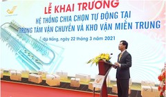 Ông Chu Quang Hào phát biểu tại buổi lễ. Ảnh Mic