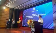 Thứ trưởng Nguyễn Huy Dũng phát biểu tại diễn đàn. Ảnh AT