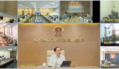 Thứ trưởng Phạm Anh Tuấn phát biểu tại cuộc họp. Ảnh Mic