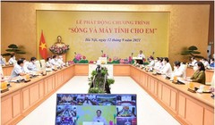 Thủ tưởng Phạm Minh Chính phát biểu tại Lễ phát động. Ảnh Mic.