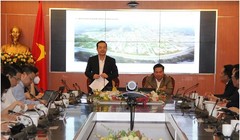 Thứ trưởng Phạm Đức Long phát biểu tại Hội nghị ,ảnh Mic