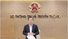 Thứ trưởng Phạm Đức Long phát biểu tại Hội nghị. Ảnh Mic