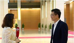 Cục trưởng Cục TSVTĐ Lê Văn Tuấn, trả lời PV báo chí. Ảnh Mic