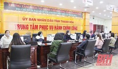 Trung tâm phục vụ hành chính công tỉnh Thanh Hóa