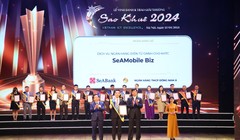 Ứng dụng ngân hàng số SeAMobile Biz của SeABank được vinh danh tại giải thưởng Sao Khuê