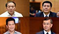 4 bộ trưởng, trưởng ngành sắp trả lời chất vấn