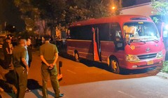 Chiếc xe liên quan vụ việc.