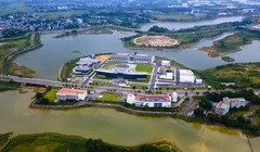 Một góc Khu công nghệ cao Hòa Lạc ở Hà Nội. Ảnh: 24h