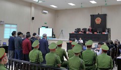 Toàn cảnh phiên tòa ngày 29/10.