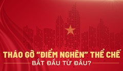Tháo gỡ “điểm nghẽn” thể chế bắt đầu từ đâu?