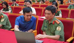 Kiểm tra kỹ năng ứng dụng AI của hơn 1.500 công an ở Hà Nội 