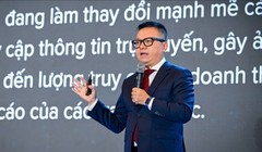 Ông Lê Quốc Minh cho rằng báo chí Việt Nam đang đứng trước những thách thức chưa từng có, đồng thời mở ra những cơ hội lớn nếu biết chủ động thích ứng và đổi mới. Ảnh: M.Quyết.