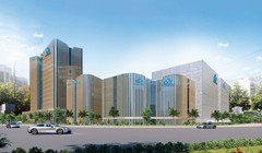 Phối cảnh CMC Hyperscale DC SHTP trung tâm dữ liệu quy mô ở cửa ngõ Đông TP.HCM. Ảnh: CMC