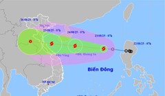 Bão số 5 – Kajiki dự báo giật cấp 15, đổ bộ đất liền dịp chuẩn bị Đại lễ Quốc khánh 2/9