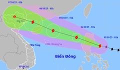 Bão Matmo vào biển Đông hôm nay