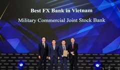 MB hai năm liên tiếp nhận danh hiệu “Ngân hàng ngoại hối tốt nhất Việt Nam” từ The Asian Banker