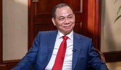 Ông Phạm Nhật Vượng liên tiếp góp vốn bằng cổ phiếu VIC vào VinSpeed