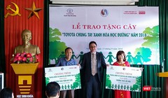 Chương trình đã trồng được gần 3.700 cây xanh tại 29 trường học trên cả nước.