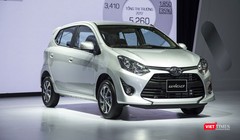 Ngoại hình của Toyota Wigo trông hiện đại và thể thao hơn so với một số đối thủ trong cùng phân khúc. (Ảnh: Ngô Minh)