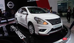 Với một số thay đổi nhỏ ở ngoại thất, Nissan Sunny Q-Series trông cá tính và thể thao hơn rất nhiều. (Ảnh: Ngô Minh)