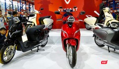 Mẫu xe máy điện VinFast Klara được thiết kế dành riêng cho thị trường trong nước. (Ảnh: Ngô Minh)