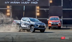 Mitsubishi Triton 2019 đã mở ra một thiết kế hoàn toàn mới về một chiếc pick-up thể thao đa dụng. (Ảnh: Ngô Minh)