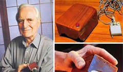 Douglas Engelbart, một kĩ sư người Mỹ đã nộp một sáng chế mà sau này được coi là con chuột máy tính đầu tiên trên thế giới
