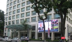 Gần trụ sở Thông tấn xã Việt Nam vốn là địa chỉ quen thuộc để mua báo in thì nay không còn sạp báo nào