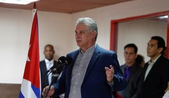 Chủ tịch Cuba, ông Miguel Diaz-Canel - Ảnh: Reuters.

