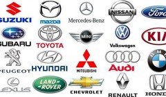 Logo những hãng xe tiêu biểu