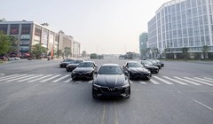 Đoàn xe VinFast phục vụ Hội nghị ASEAN 2020 chính thức lăn bánh thực hiện nhiệm vụ
