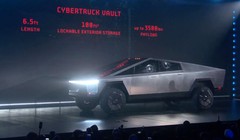 Mẫu bán tải Tesla Cybertruck tại Triển lãm xe Los Angeles