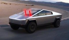 Mẫu xe Cybertruck của Tesla không dùng gạt mưa