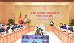 Thủ tướng Phạm Minh Chính chủ trì phiên họp thứ nhất Uỷ ban Quốc gia về Chuyển đổi số