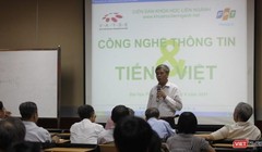 Đưa tiếng Việt vào máy tính là công việc đầu tiên của CNTT tại Việt Nam