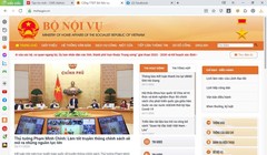 Cổng thông tin điện tử của Bộ Nội vụ