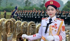 Nữ quân nhạc xinh đẹp tham gia duyệt binh A80: Mỗi buổi tập là một lần học hỏi và hoàn thiện hơn