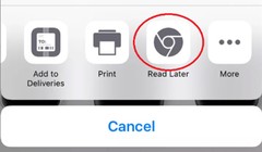 người dùng iPhone có thêm một tính năng hữu ích trên trình duyệt Chrome